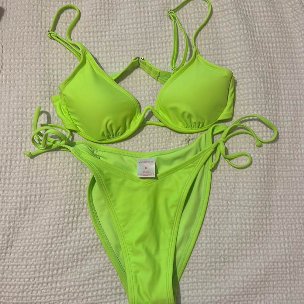 Lime Green Xhilaration Bikini